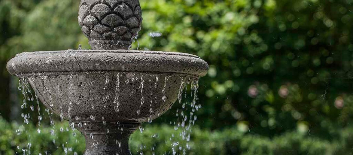 تاثیر آبنما در خنک سازی فضای باز