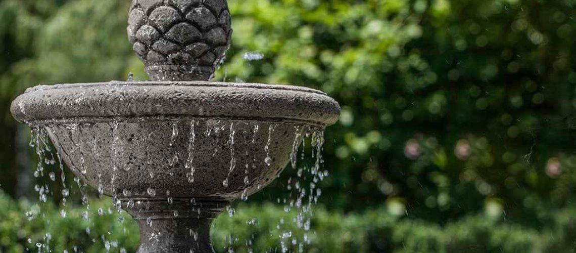تاثیر آبنما در خنک سازی فضای باز